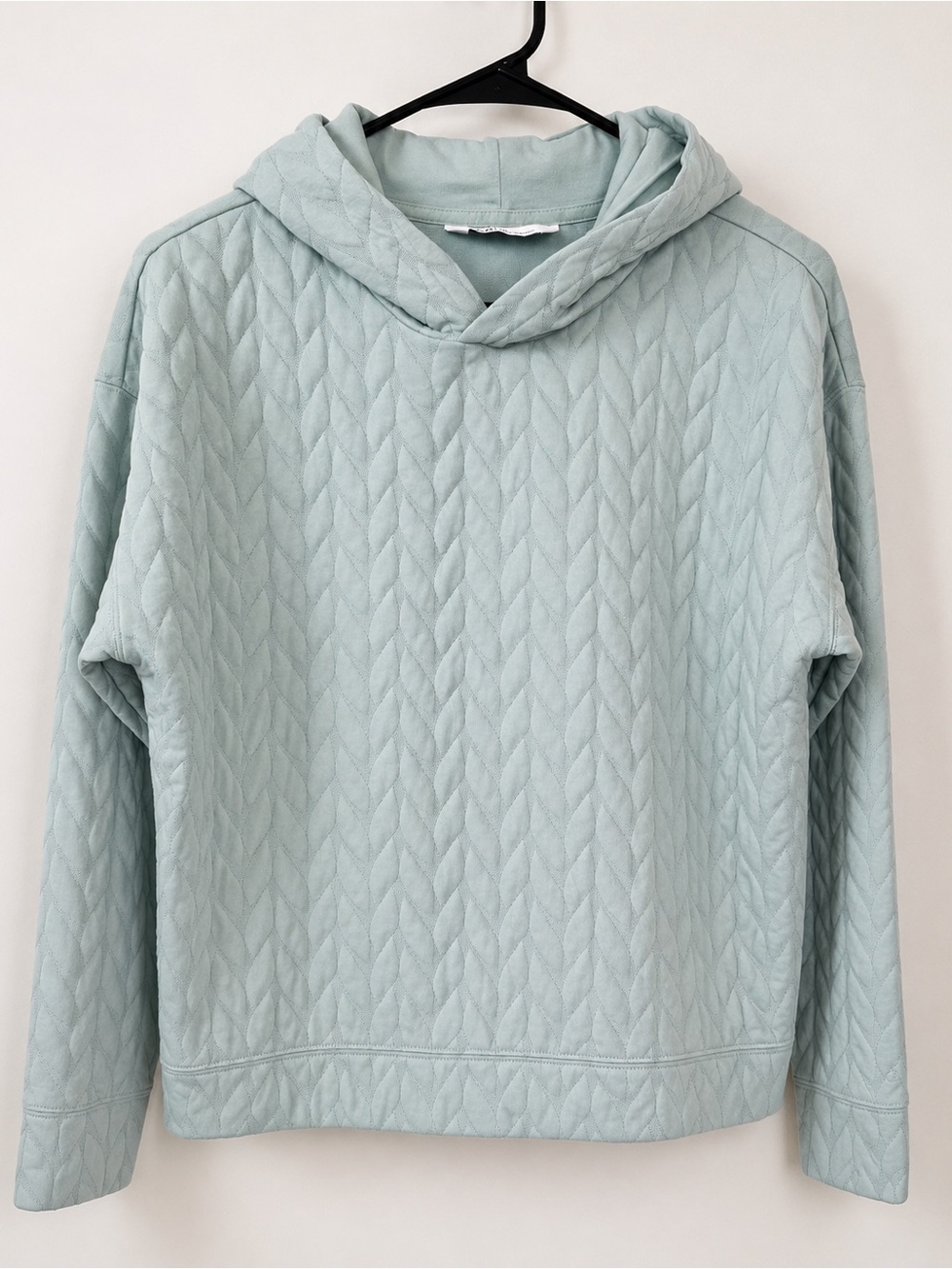 DSG Light Aqua Quilted Hoodie